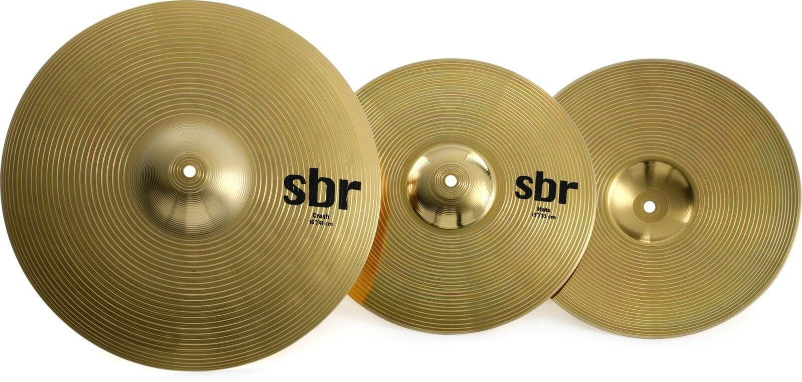 Sabian SBR First Pack - 13" HH, 16" Crash