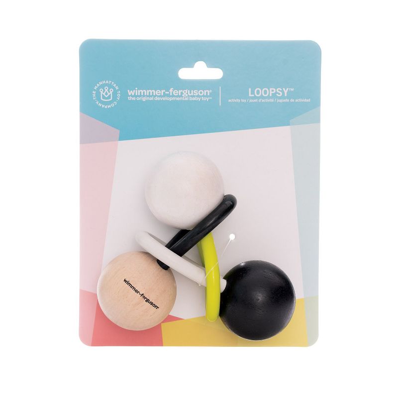 Manhattan Toy Wimmer-Ferguson Loopsy Teether and Clutching Toy
