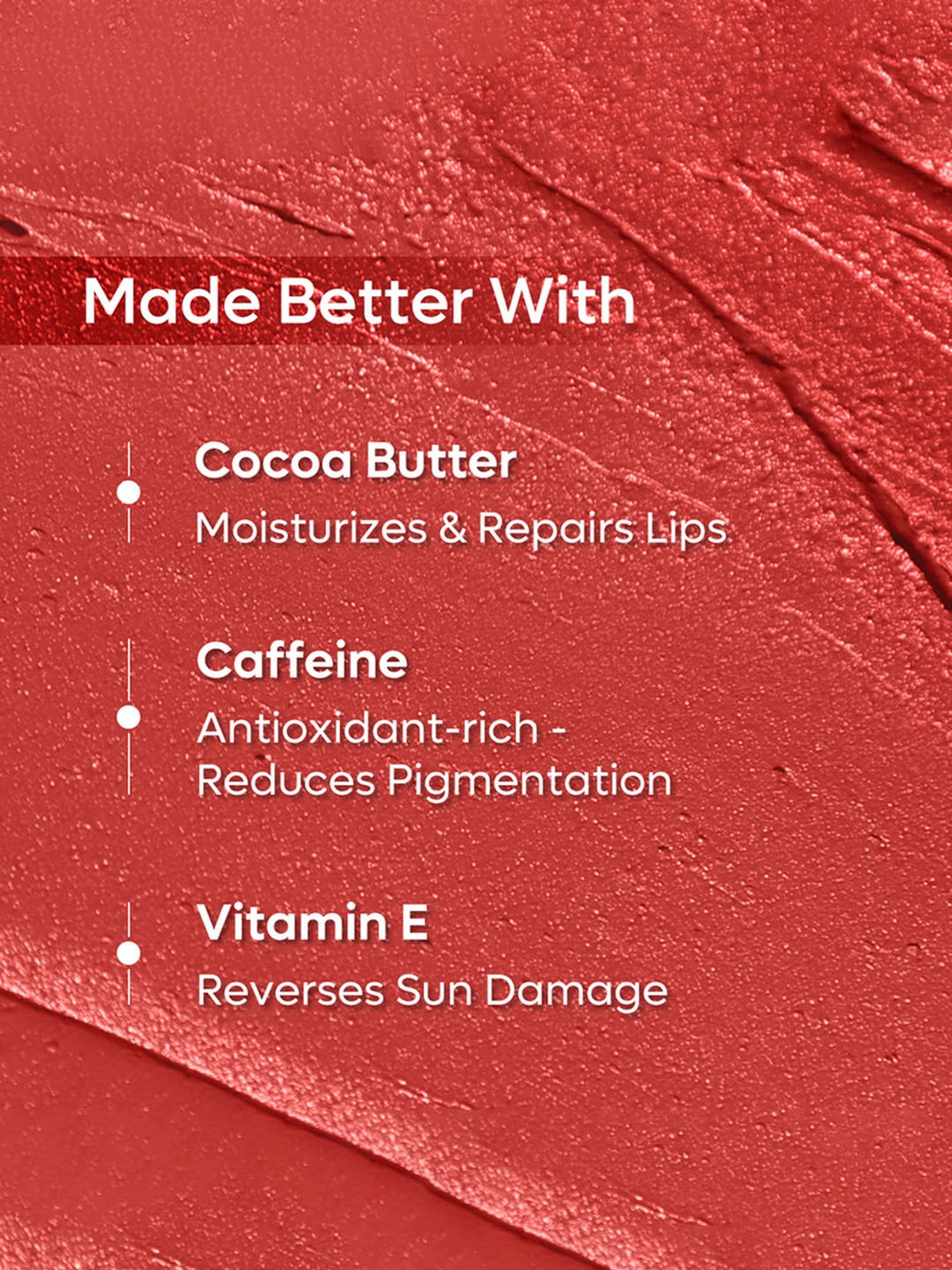 mCaffeine Cocoa Kiss Creamy Matte Lipstick Blush Slush - 4.2 gm