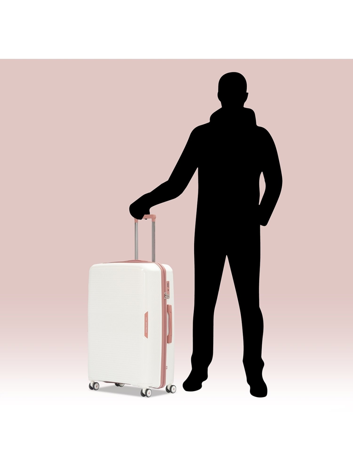 Perquisite Y2K Luxe Range Black Hard 20" Cabin Luggage