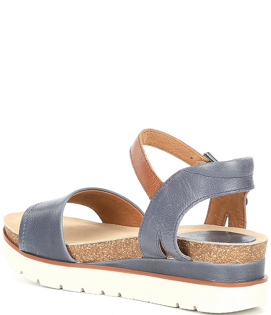 Josef Seibel Clea 01 Leather Platform Wedge Sandals