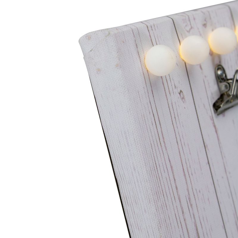 Northlight LED Lighted "You are my Sunshine" Canvas with Photo Clip 10.25"