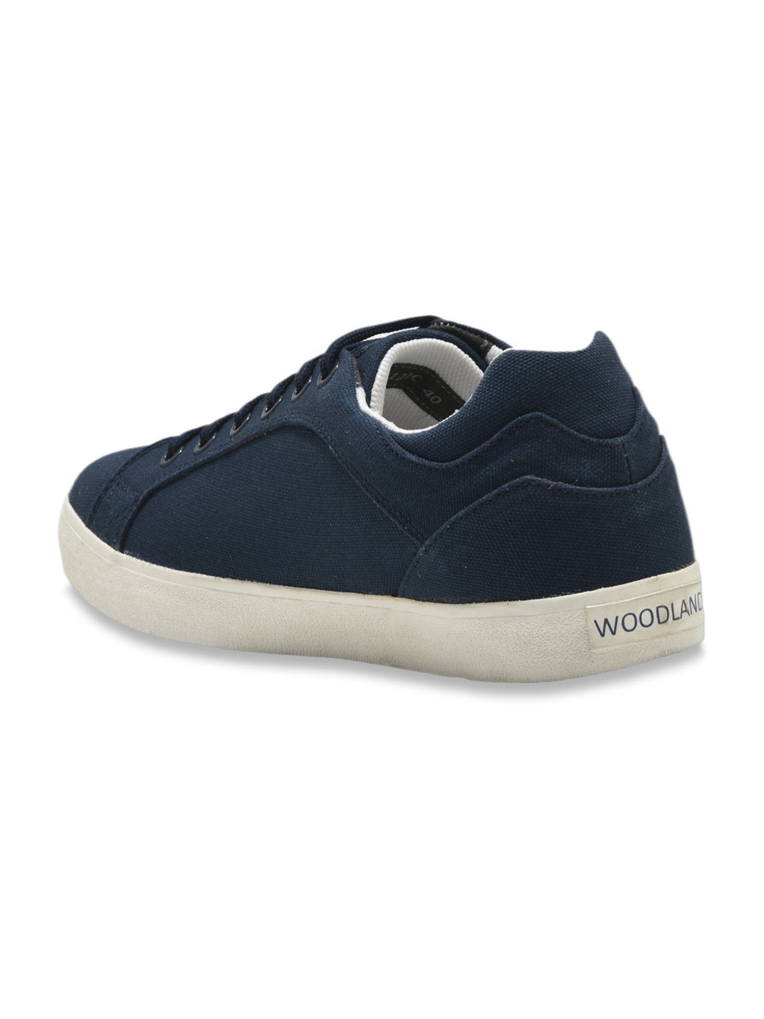 Woodland Men's Navy Casual Sneakers