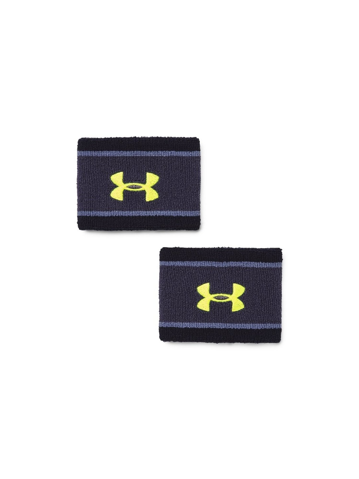 UNDER ARMOUR Navy Logo Wristband - Pack of 2