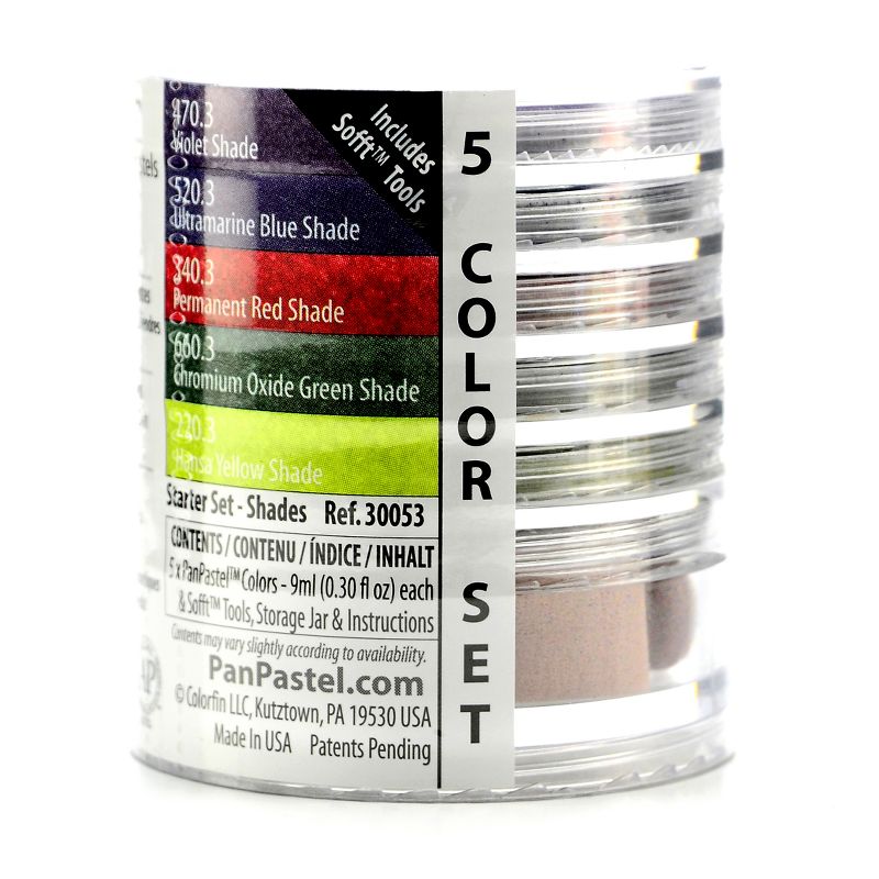Shading Starter Set 5ct - PanPastel