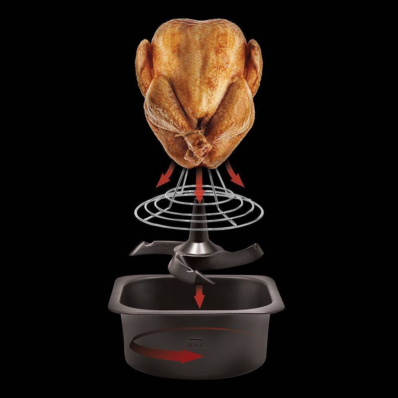 Chefman Turbofry Air Oven with Auto-Stir Function - Black