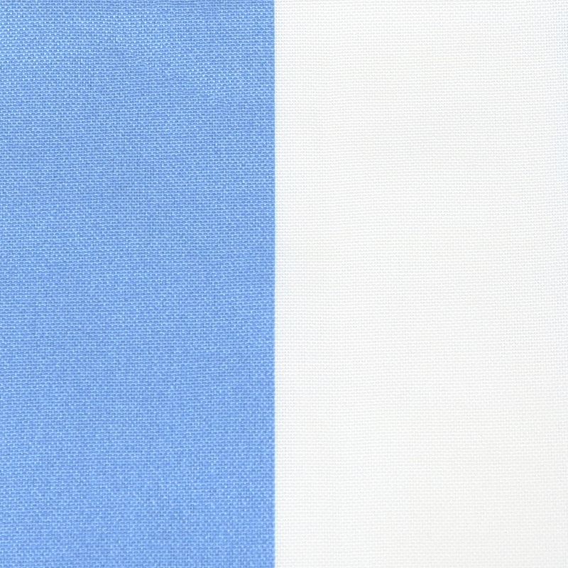 Sunnydaze Indoor/Outdoor Weather-Resistant Polyester Lumbar Decorative Pillow with Zipper Closure - 12" x 20" - Beach Bound Stripe - 2pk