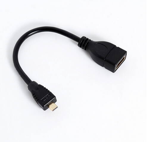 Topwin New Micro HDMI Male D to HDMI Female A Jack Adapter Cable Convertor 1080P