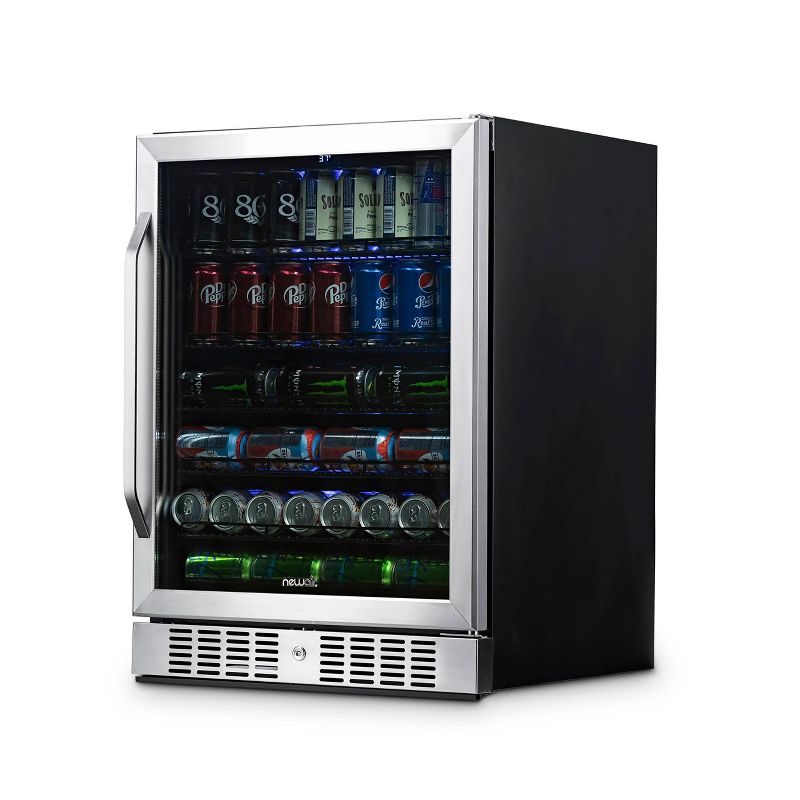 NewAir 177 Can Beverage Cooler - Stainless Steel ABR-1770