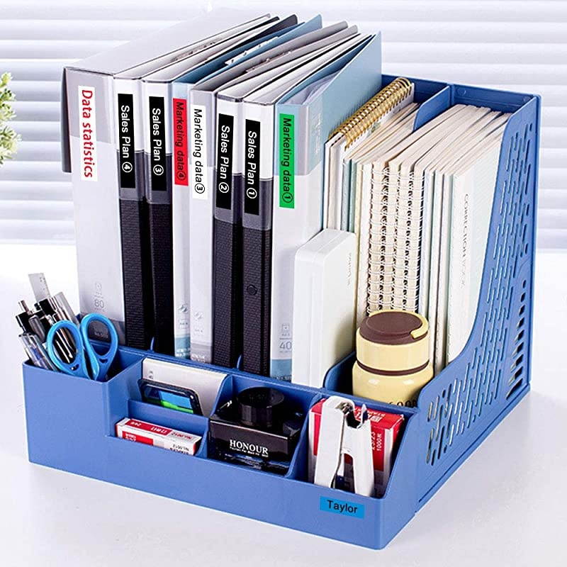 Compatible Label Tape Replacement for Brother Label Maker Tape TZe-251 TZe-151 TZe-451 TZe-651 24mm TZe Tape for P-Touch PT-D600 PT-P700 PTP750W PT2730 ( Clear, White, Yellow, Red, 4-Pack )