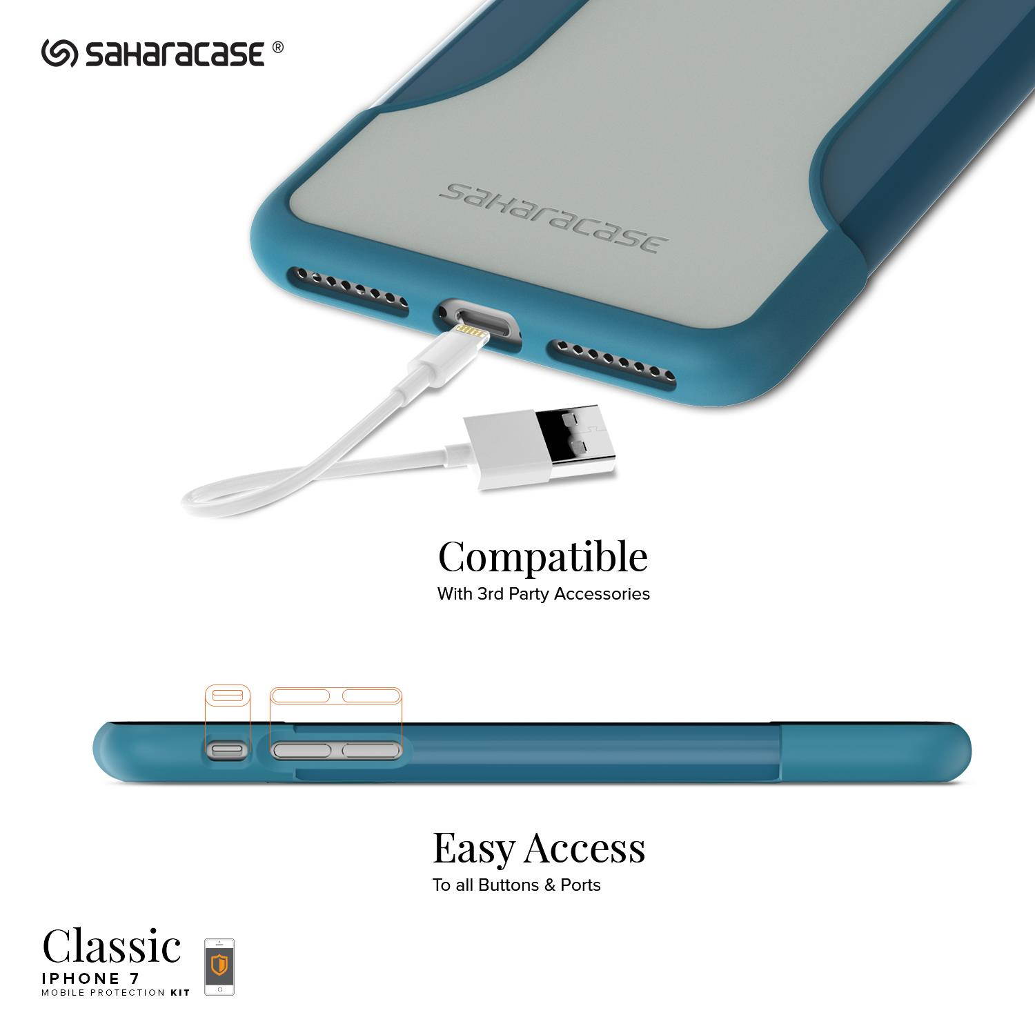 Moshi Vitros Clear Case for iPhone 11 - For Apple iPhone 11 Smartphone - Clear, Raven Black - High Gloss