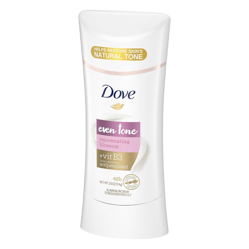 Dove Even Tone Rejuvenating Blossom 48-Hour Antiperspirant & Deodorant Stick - 2.6oz