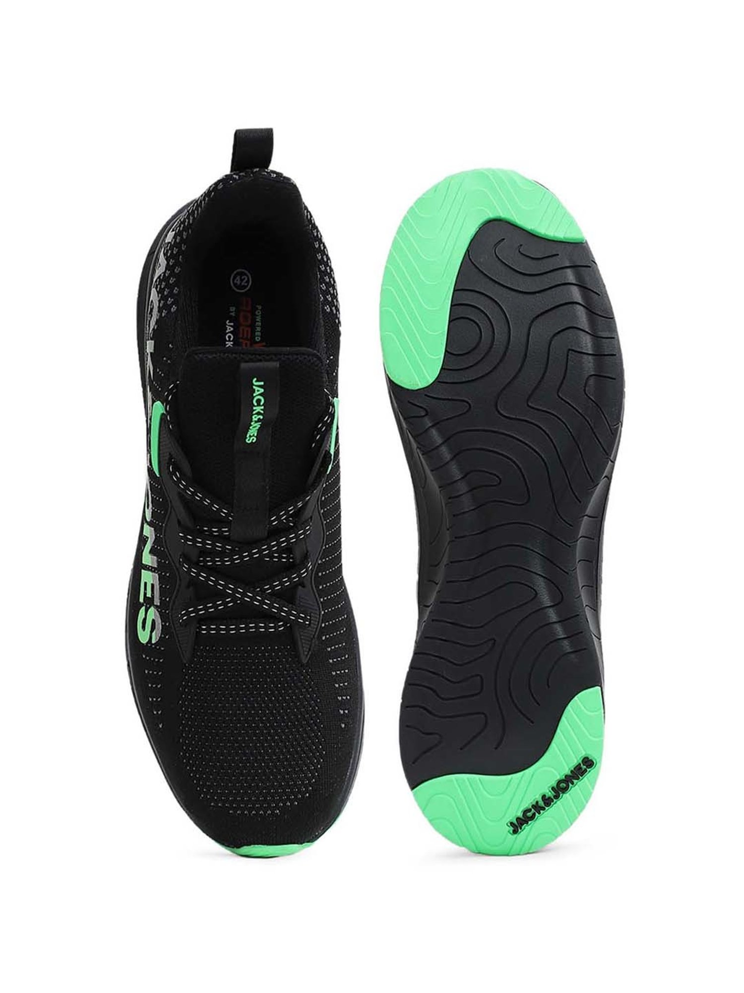 Jack & Jones Men's Black Casual Sneakers