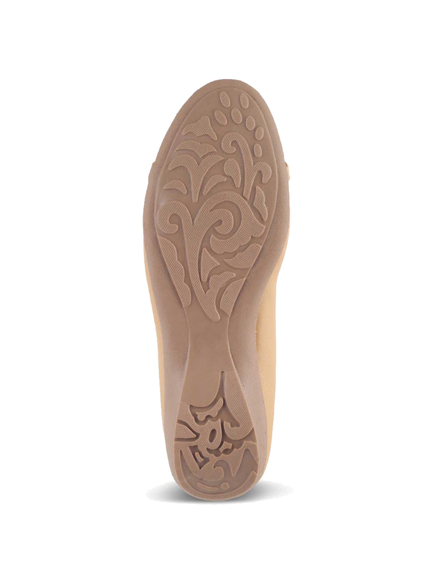 Tresmode Women's Beige Flat Ballets