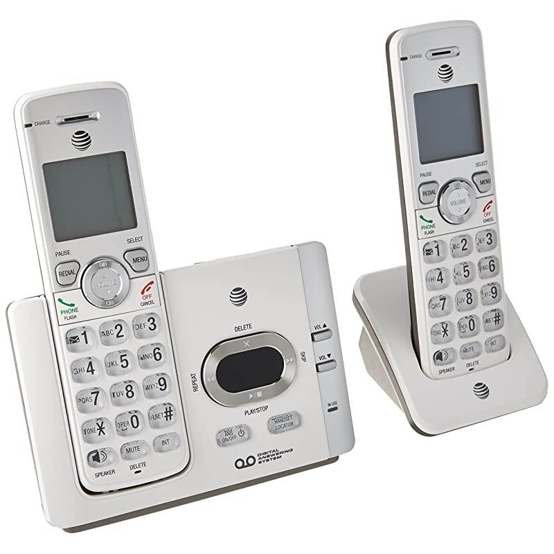 EL52215 Dect 6.0 Answering System with Caller ID/Call Waiting Landline Telephone Accessory,Gray