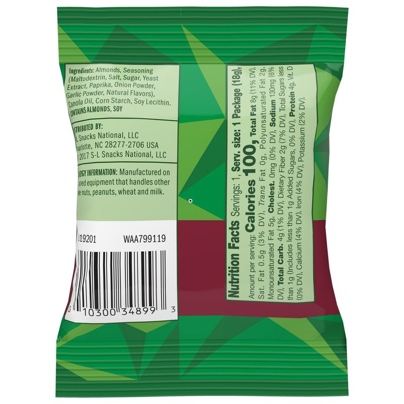 Emerald Dry Roasted Almonds 100 Calorie - 4.41oz/7ct