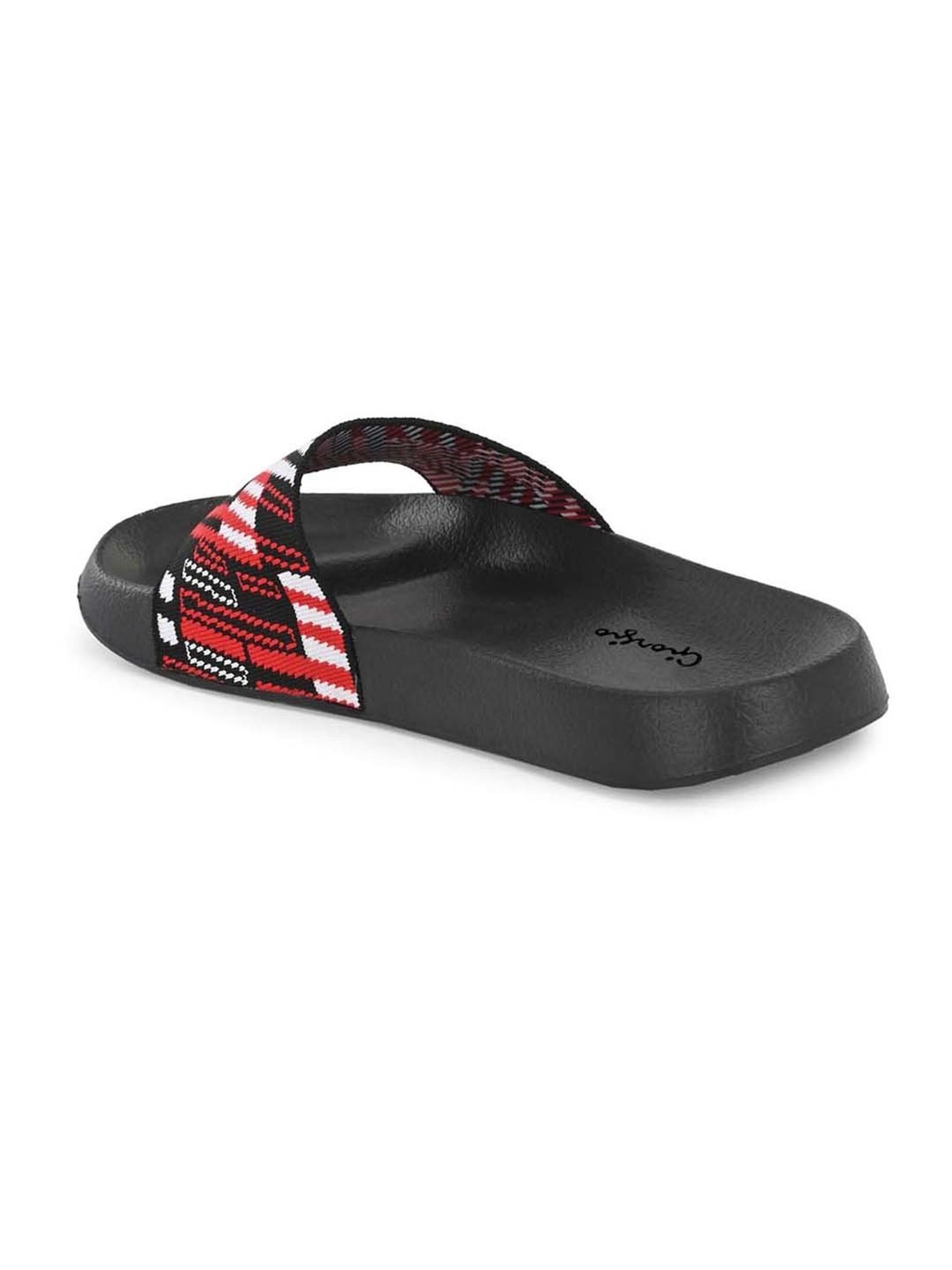 Giorgio Men's Red Slides