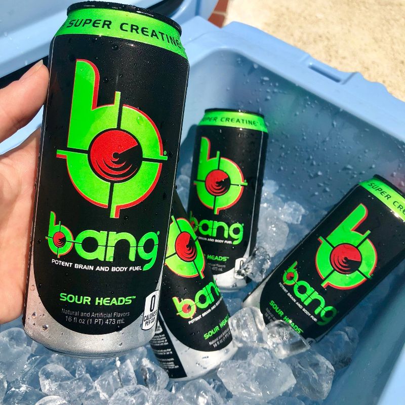 BANG Sour Heads Energy Drink - 16 fl oz Can