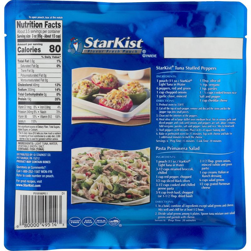 StarKist Chunk Light Tuna in Water - 11oz