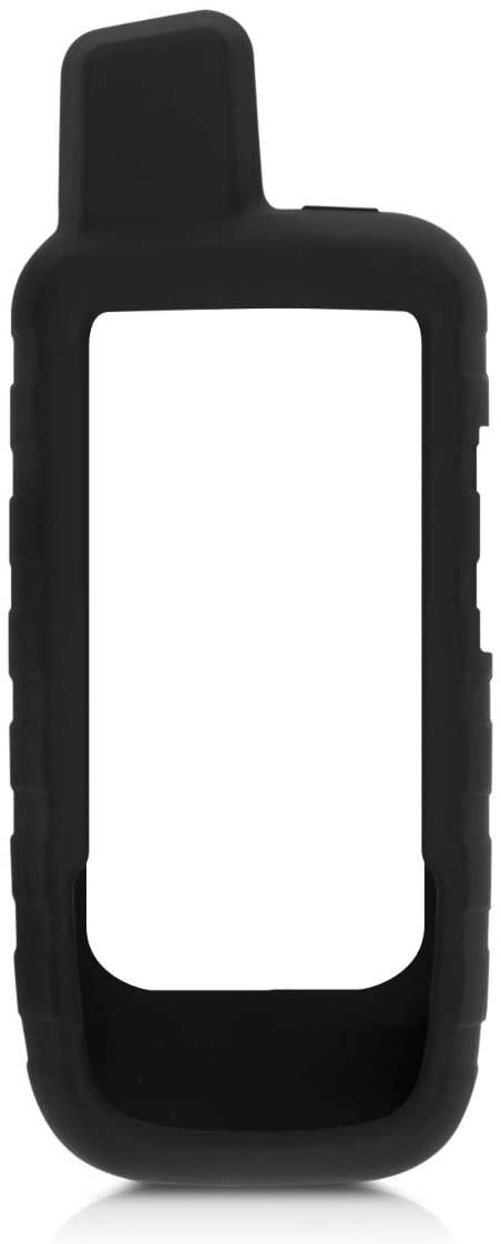 kwmobile Case Compatible with Garmin GPSMAP 66i - GPS Handset Navigation System Soft Silicone Skin Protective Cover - Black