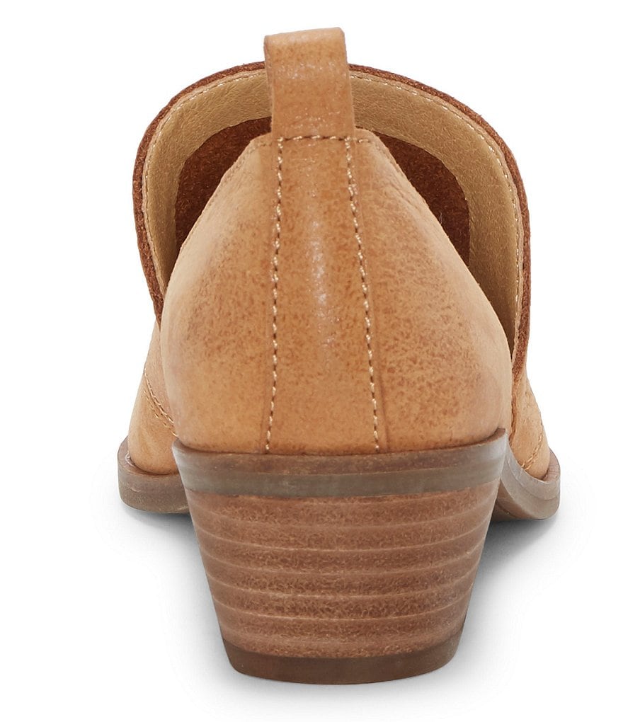 Lucky Brand Mahzan Leather Side Slit Pointed Toe Loafers