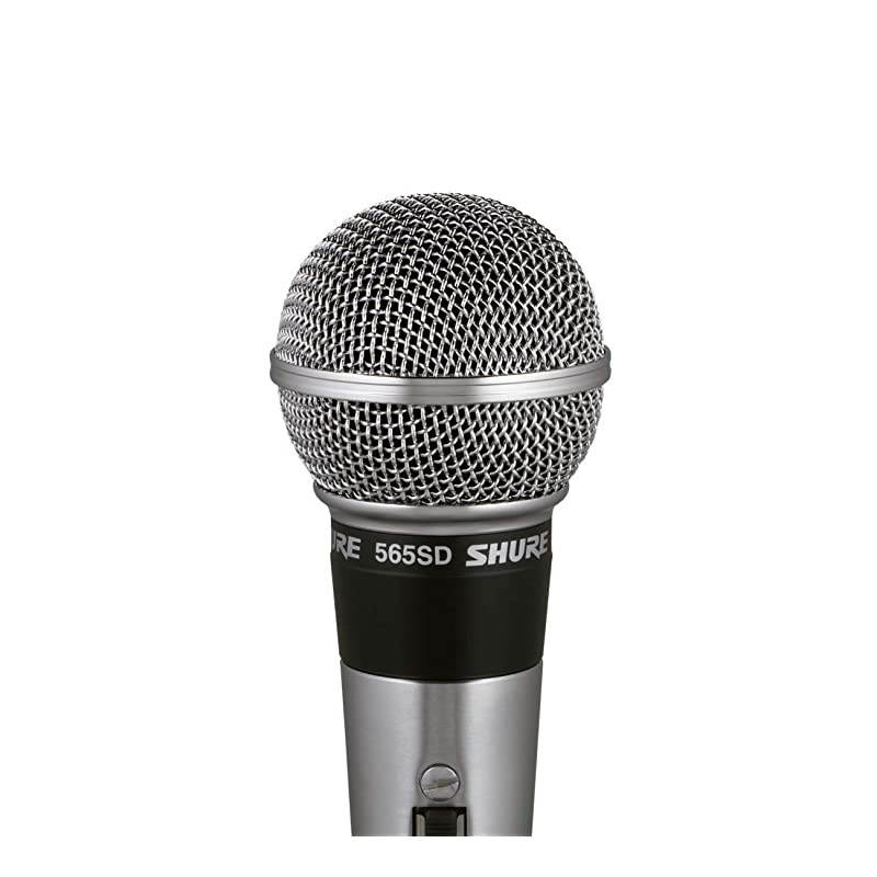 565SD-LC Microphone without Cable, Silent Magnetic Reed On/Off Switch with Lock-on Option