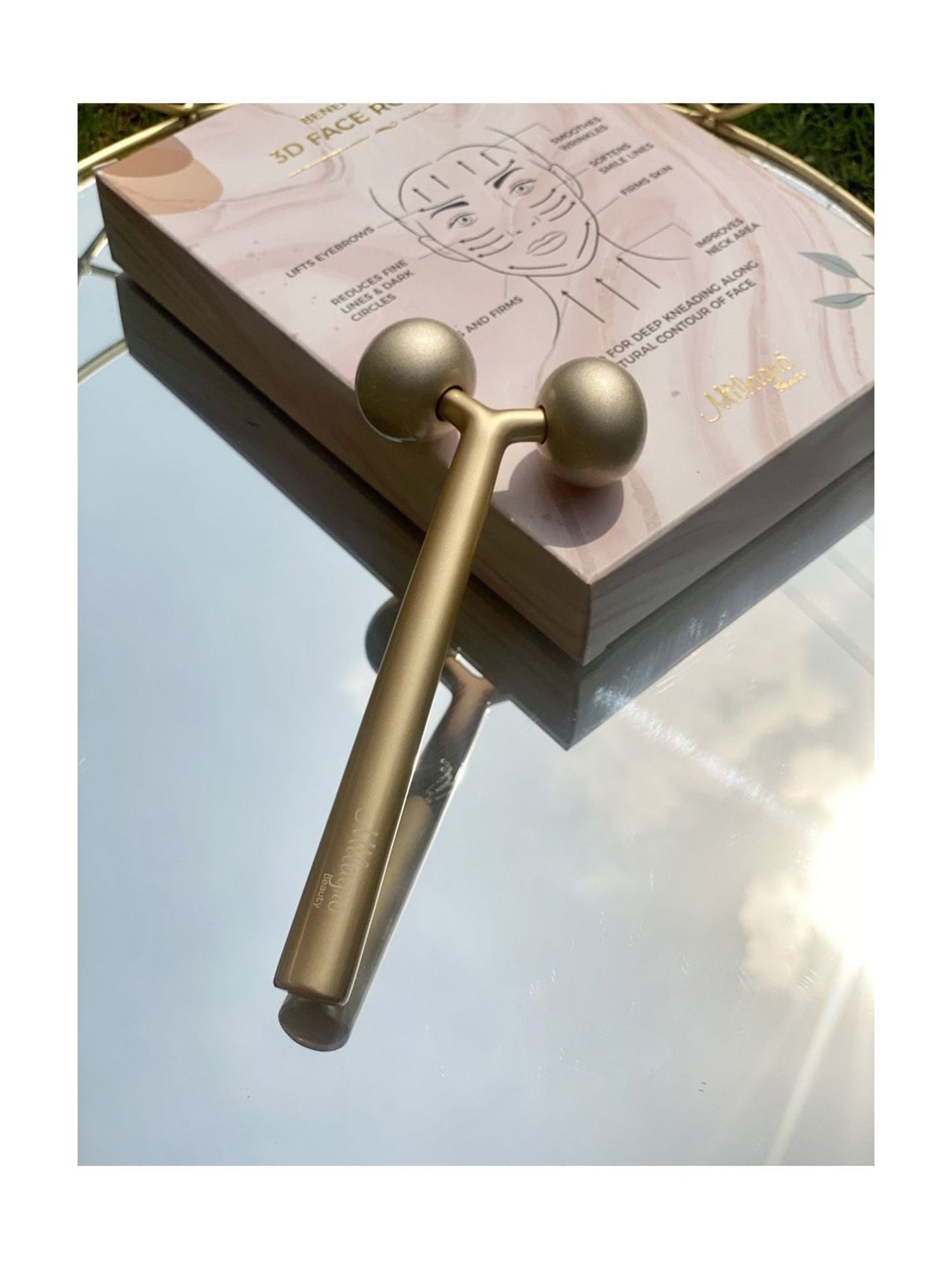 House of Beauty Pink Ice Roller - 187 gm