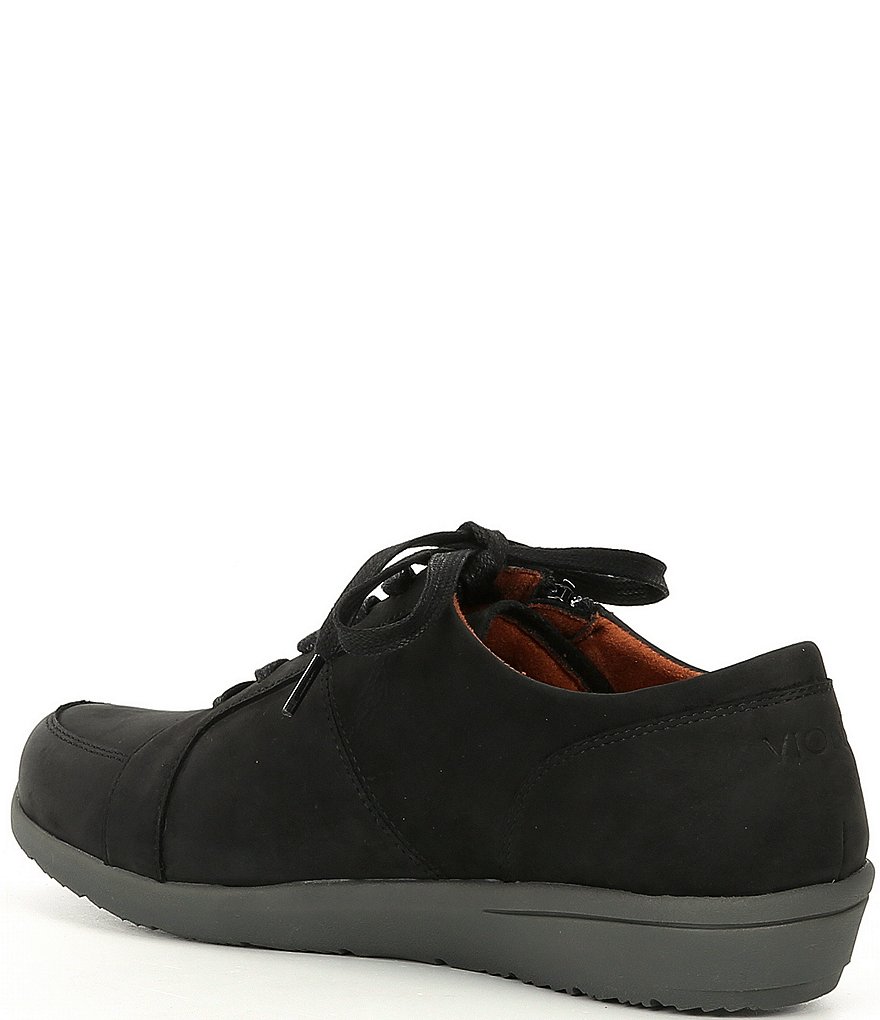 Vionic Abigail Suede Textile Lace-Up Sneakers