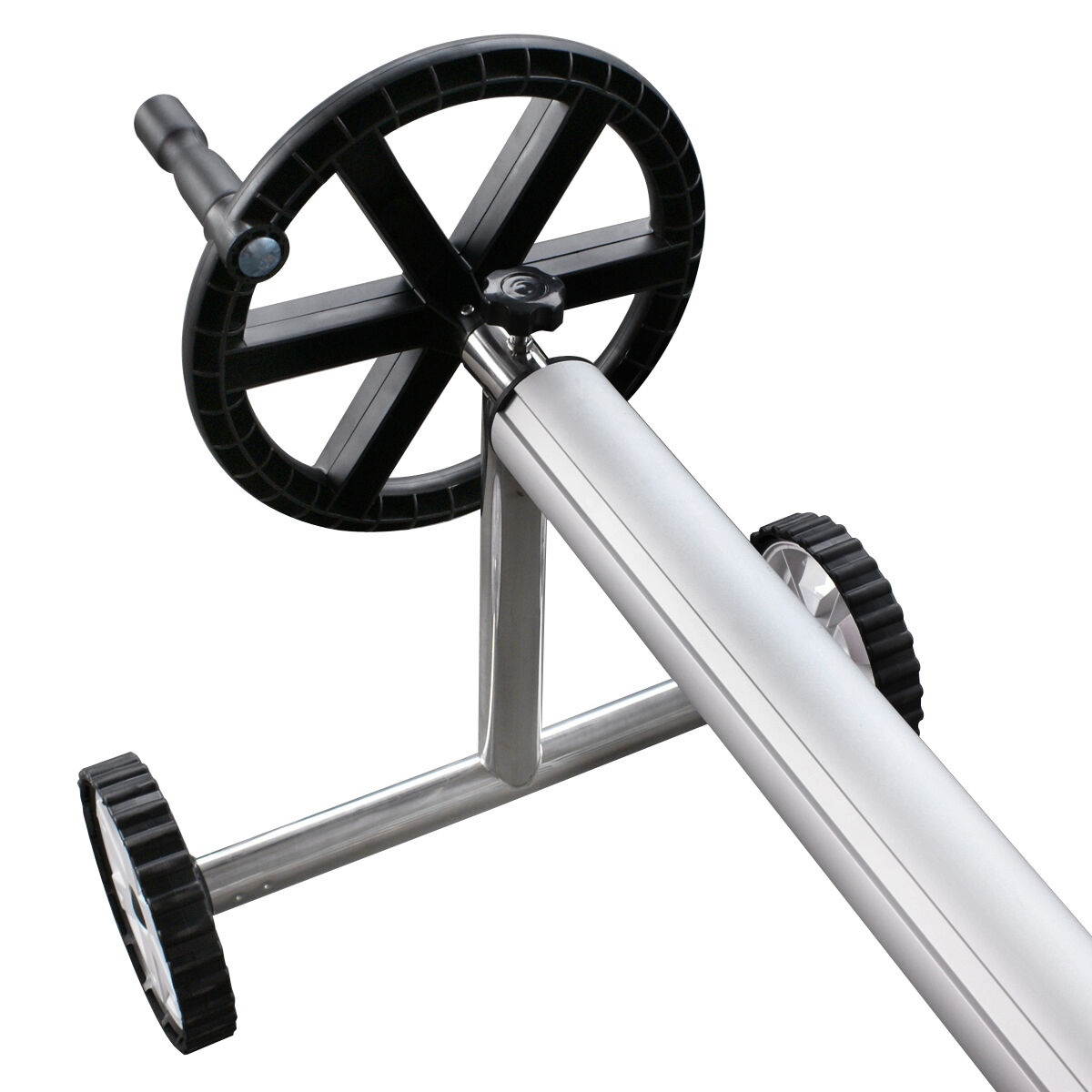 21 FT Long Swimming Pool Cover Reel  Aluminum Inground Solar Stainless Steel