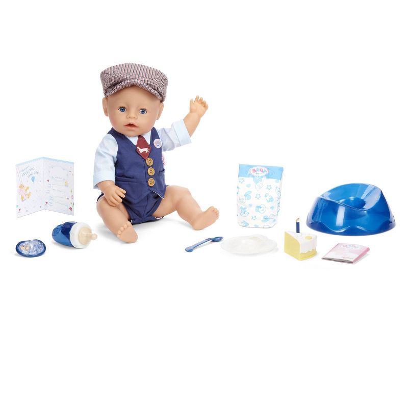 BABY born Interactive Boy Doll - Blue Eyes