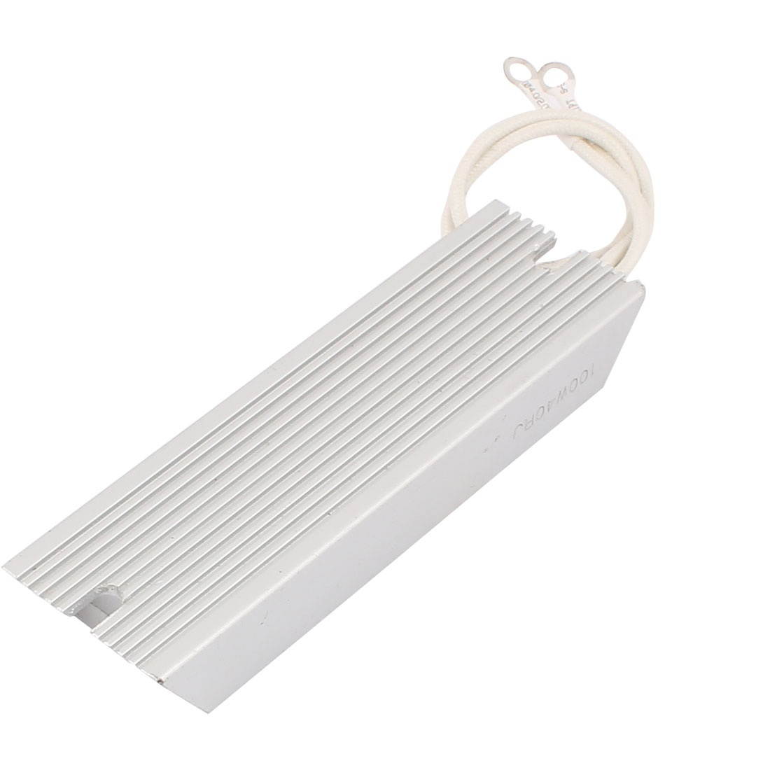 100W 40 Ohm Solder Lug Terminals Aluminium Housing Braking Resistor Resistance