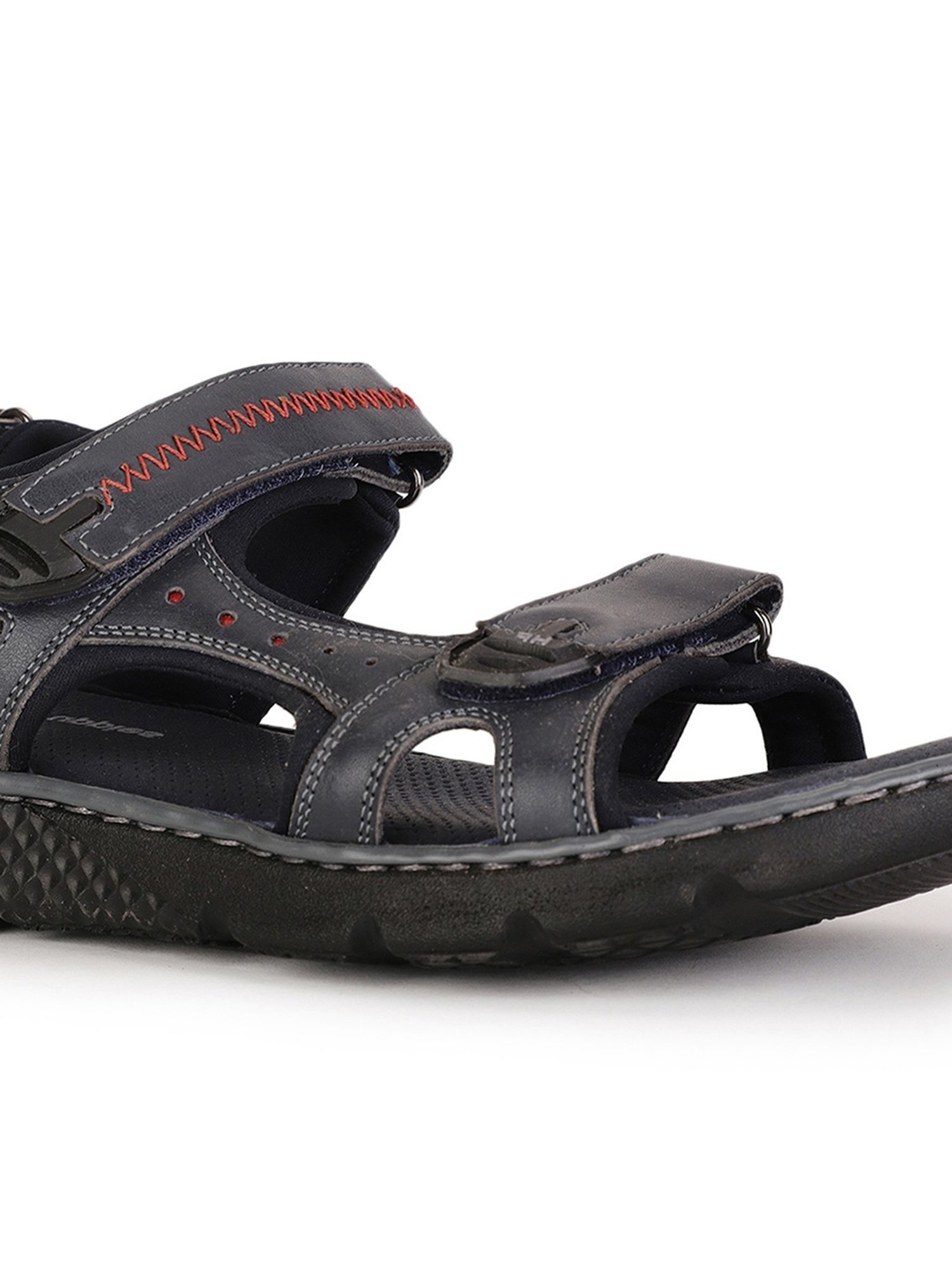 Hush Puppies by Bata Men's Black Floater Sandals