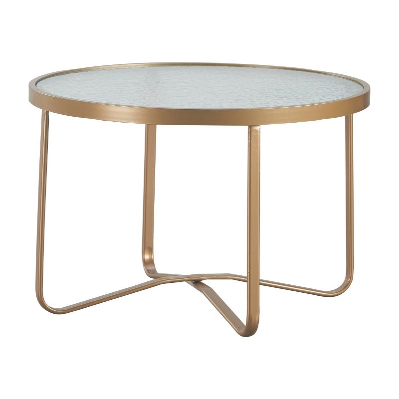 Mirabelle Outdoor Coffee Table - French Gold - Adore Decor