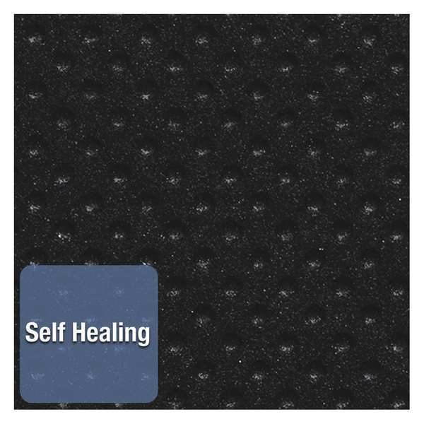 Quartet Embossed Bulletin Board Hi-Density Foam 48 x 36 Black Aluminum Frame