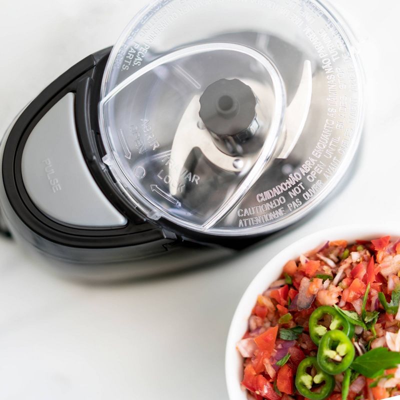 KitchenSmith 1.5 Cup Mini Chopper - Black