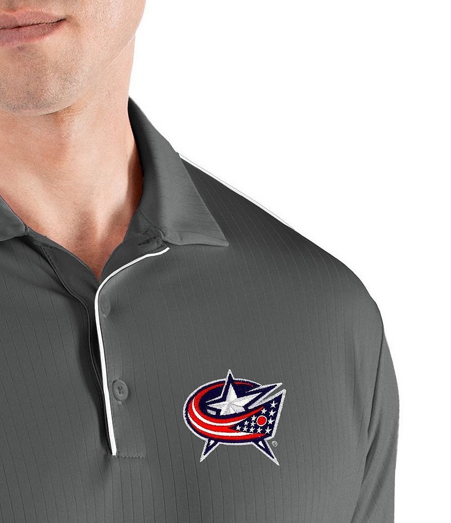 IBKUL Long-Sleeve IceFil&reg; Polo Shirt