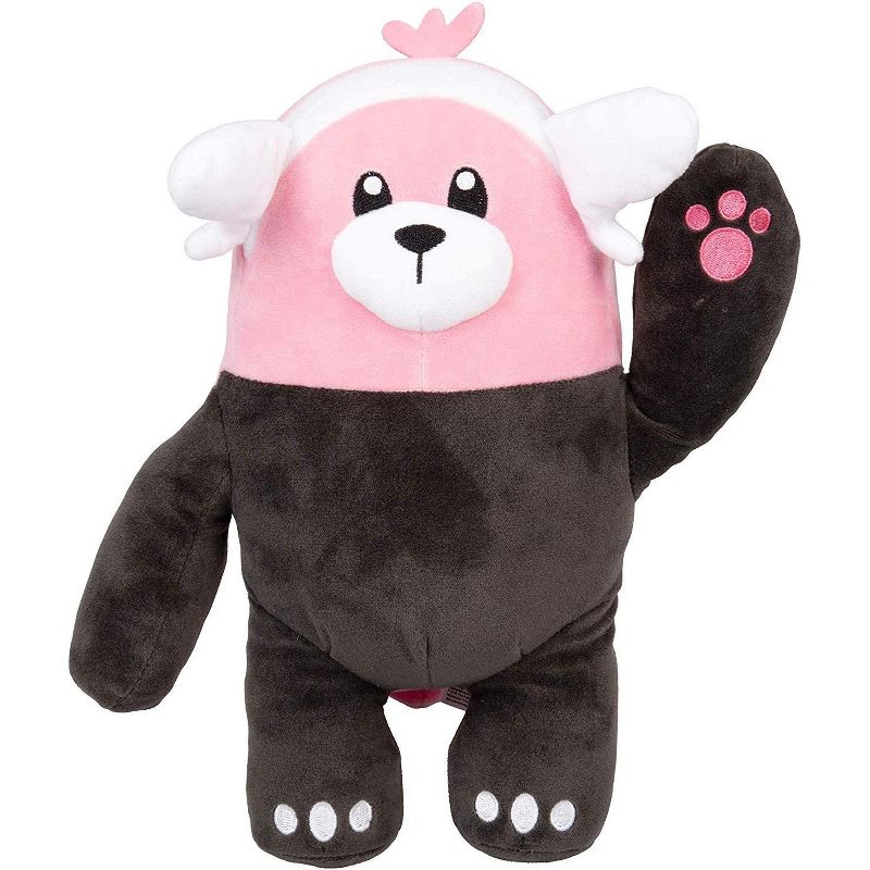 Jazwares Pokemon Bewear and Mimikyu Plush Stuffed Animal Toys 12", Set of 2