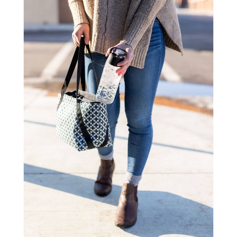 Arctic Zone Commuter Lunch Tote Set - Delicate Daisies