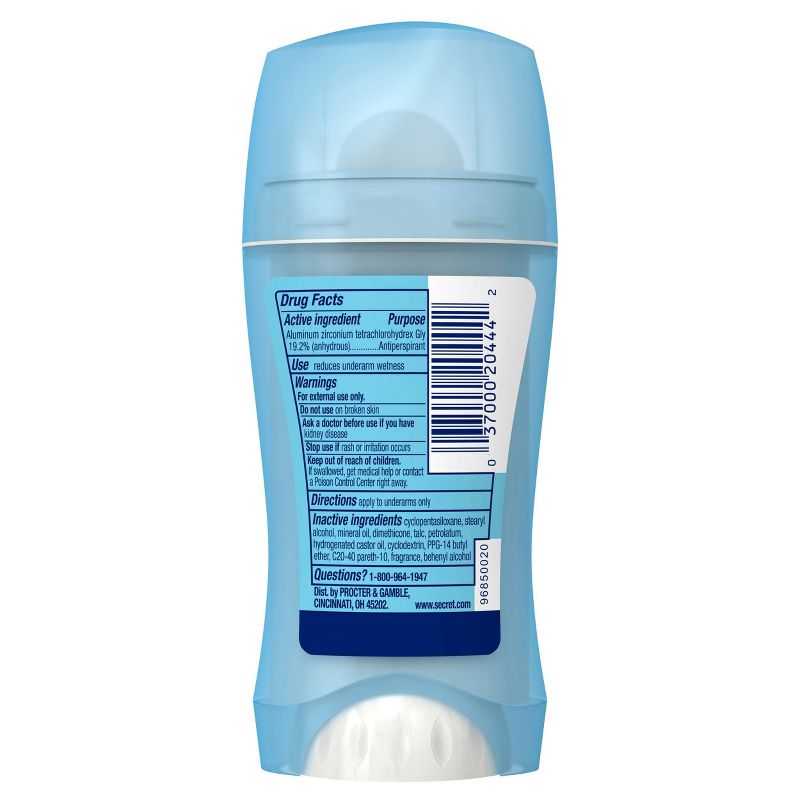 Secret Fresh Antiperspirant & Deodorant Invisible Solid Va Va Vanilla - 2.6oz