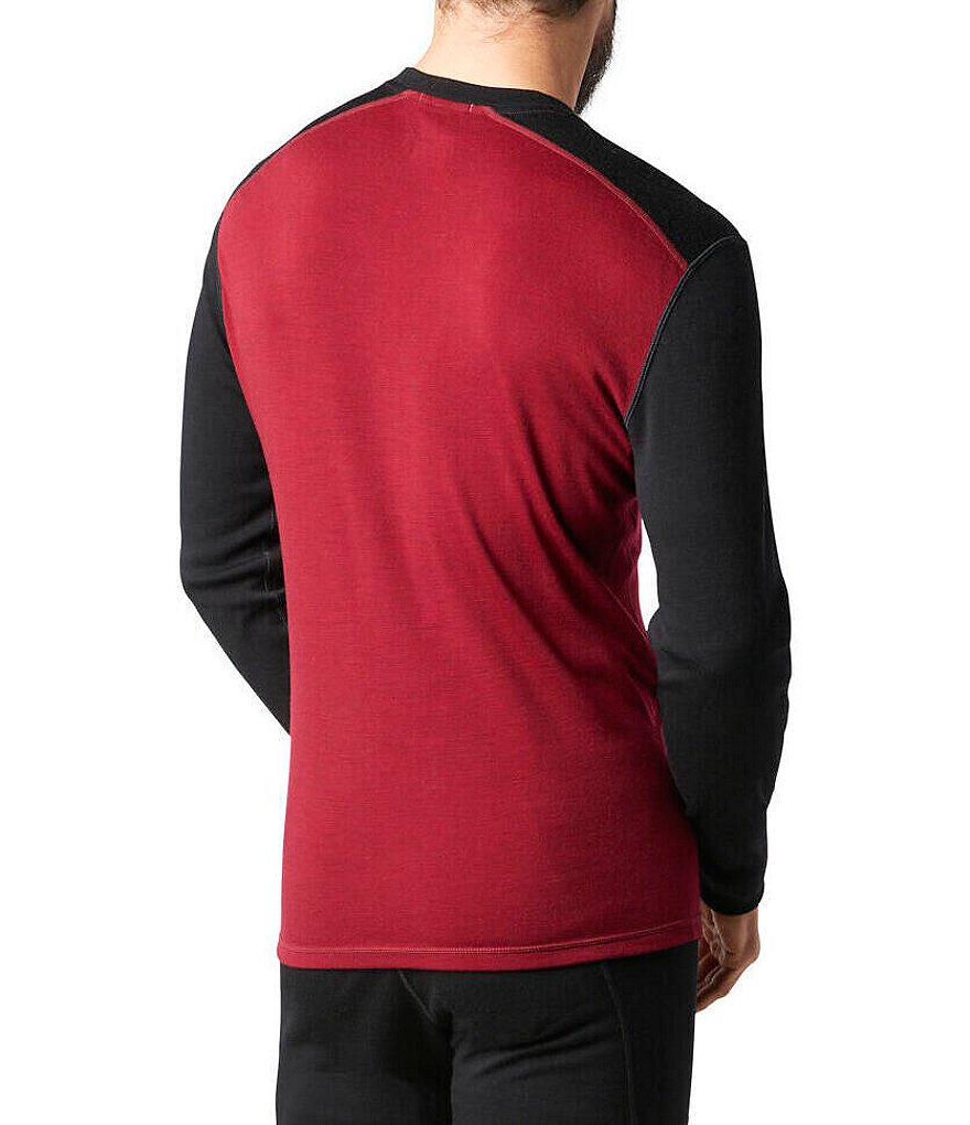 SmartWool Slim-Fit Merino 250 Baselayer Colorblock Long-Sleeve Tee