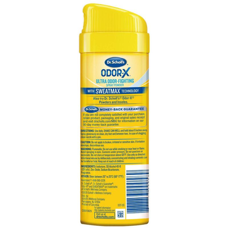 Dr Scholl's Odor-X Odor Fighting Spray Powder - 4.7oz