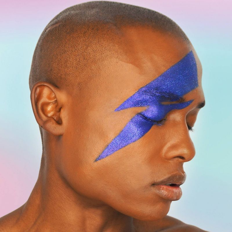 Lightning Bolt Makeup Stencil Halloween Costume Makeup