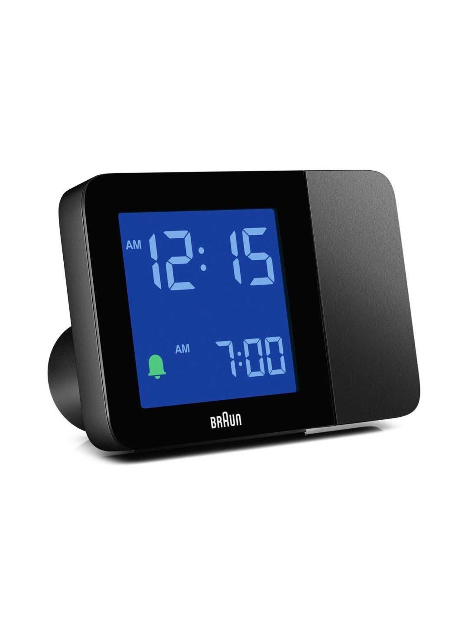 Braun Black Digital Weather Station Clock