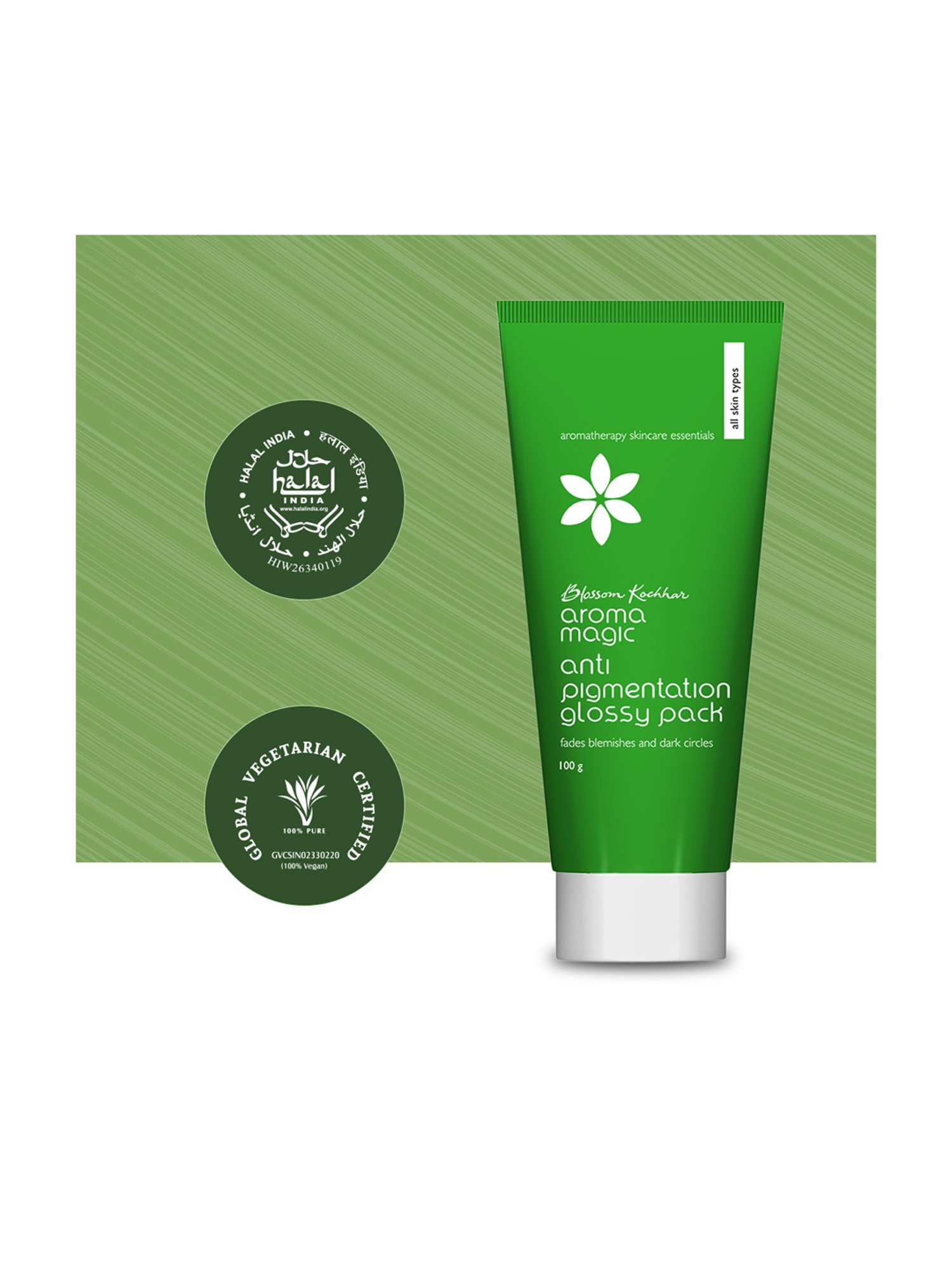 Aroma Magic Anti Pigmentation Glossy Pack - 100 gm