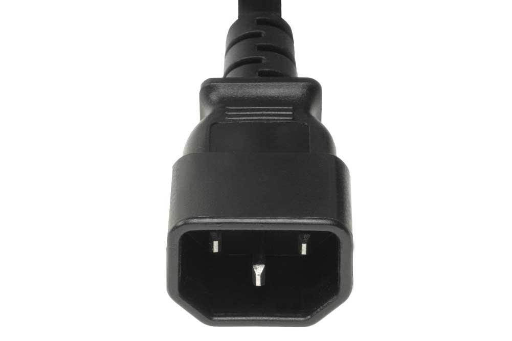 SF Cable 15ft 18 AWG Computer Power Extension Cord (IEC320 C13 to IEC320 C14)