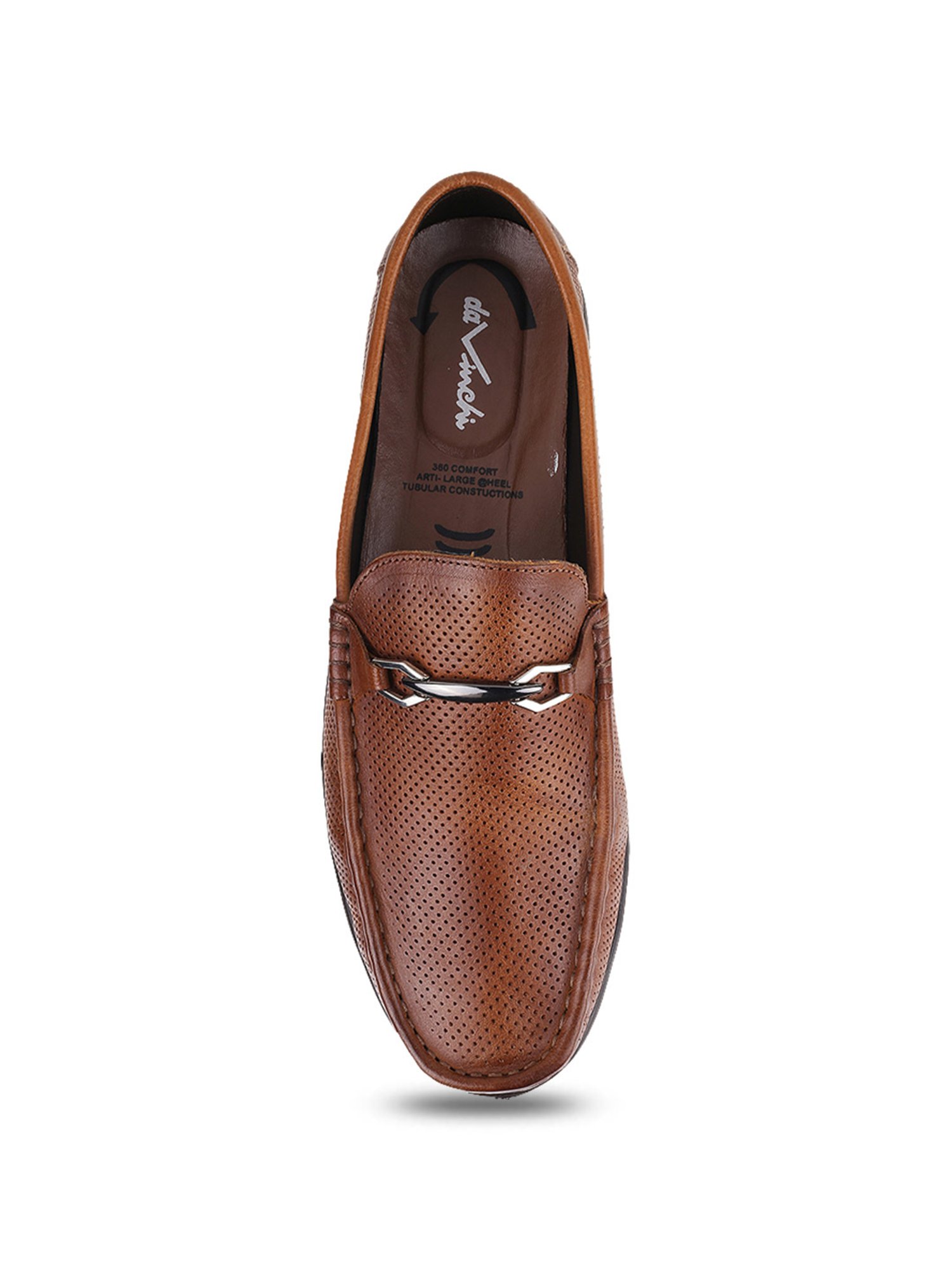 Da Vinchi by Metro Men's Brown Casual Loafers