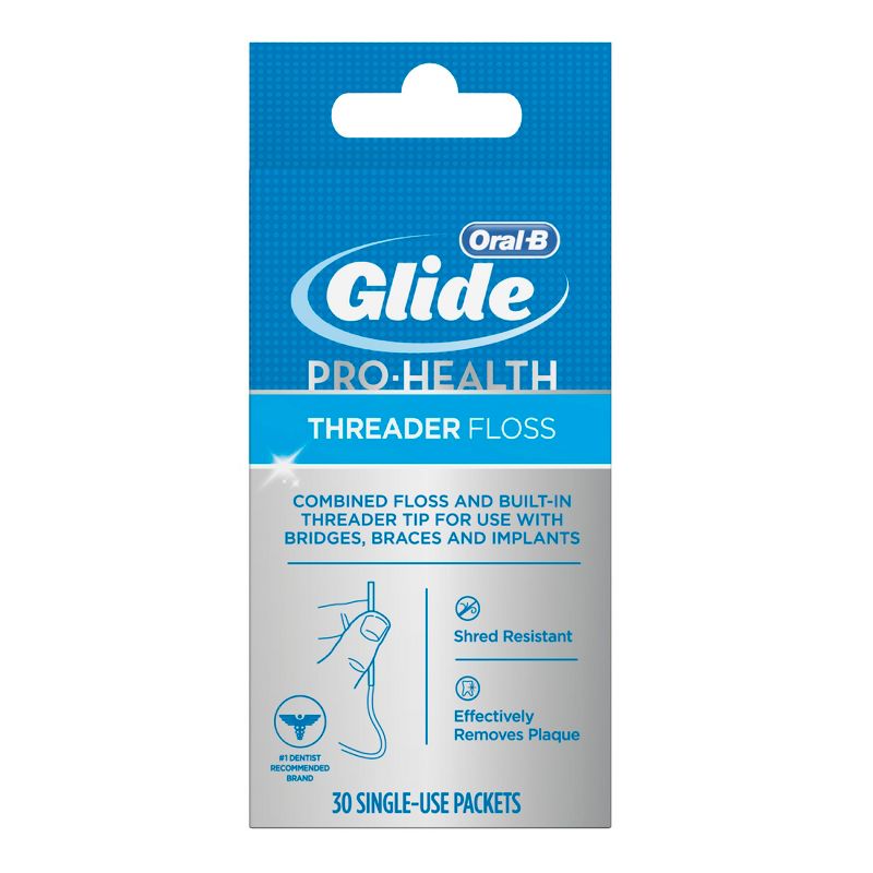 Oral-B Glide Pro-Health Threader Floss - 30ct
