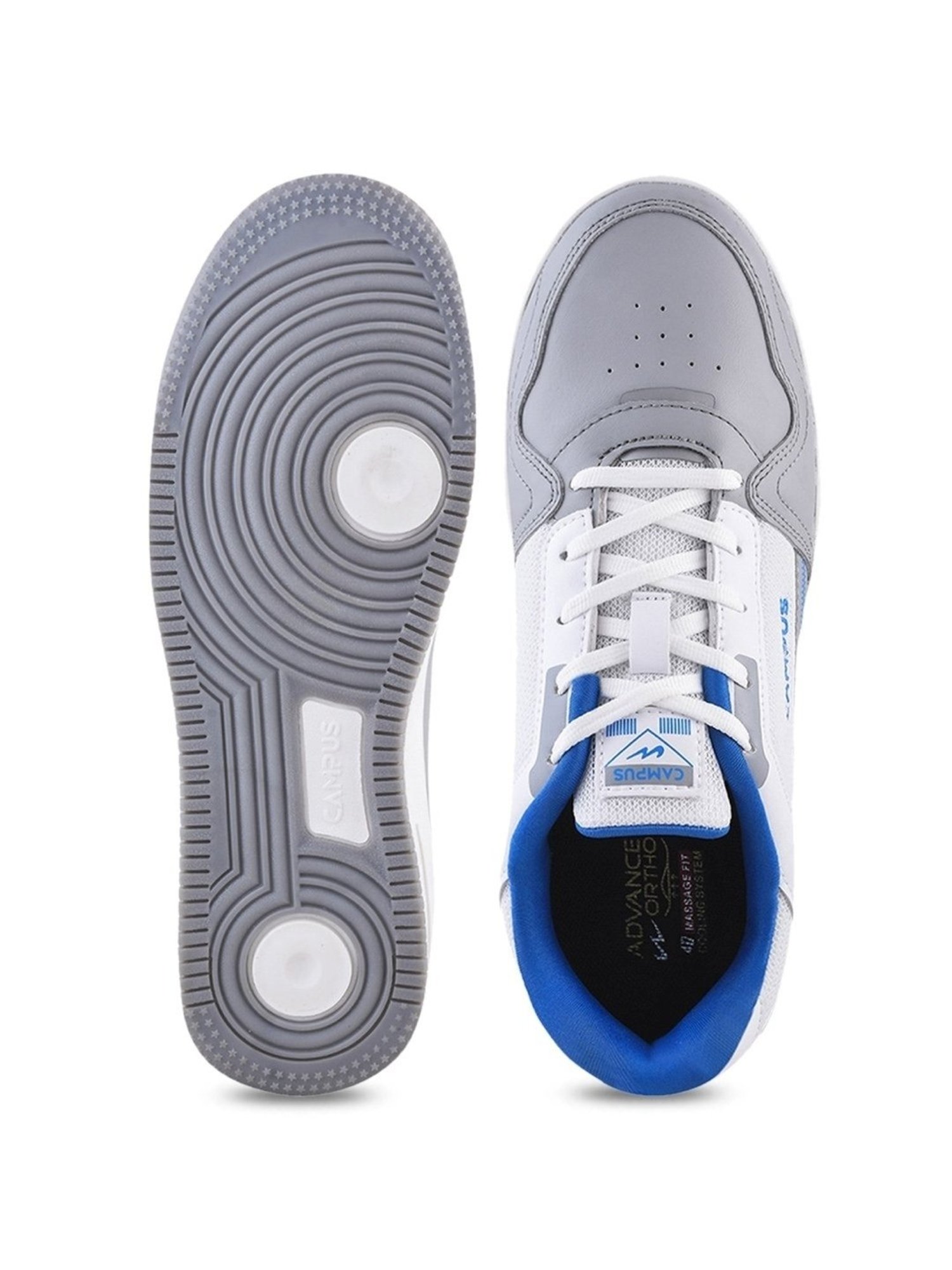 Campus Men's OG-08 Light Grey Casual Sneakers