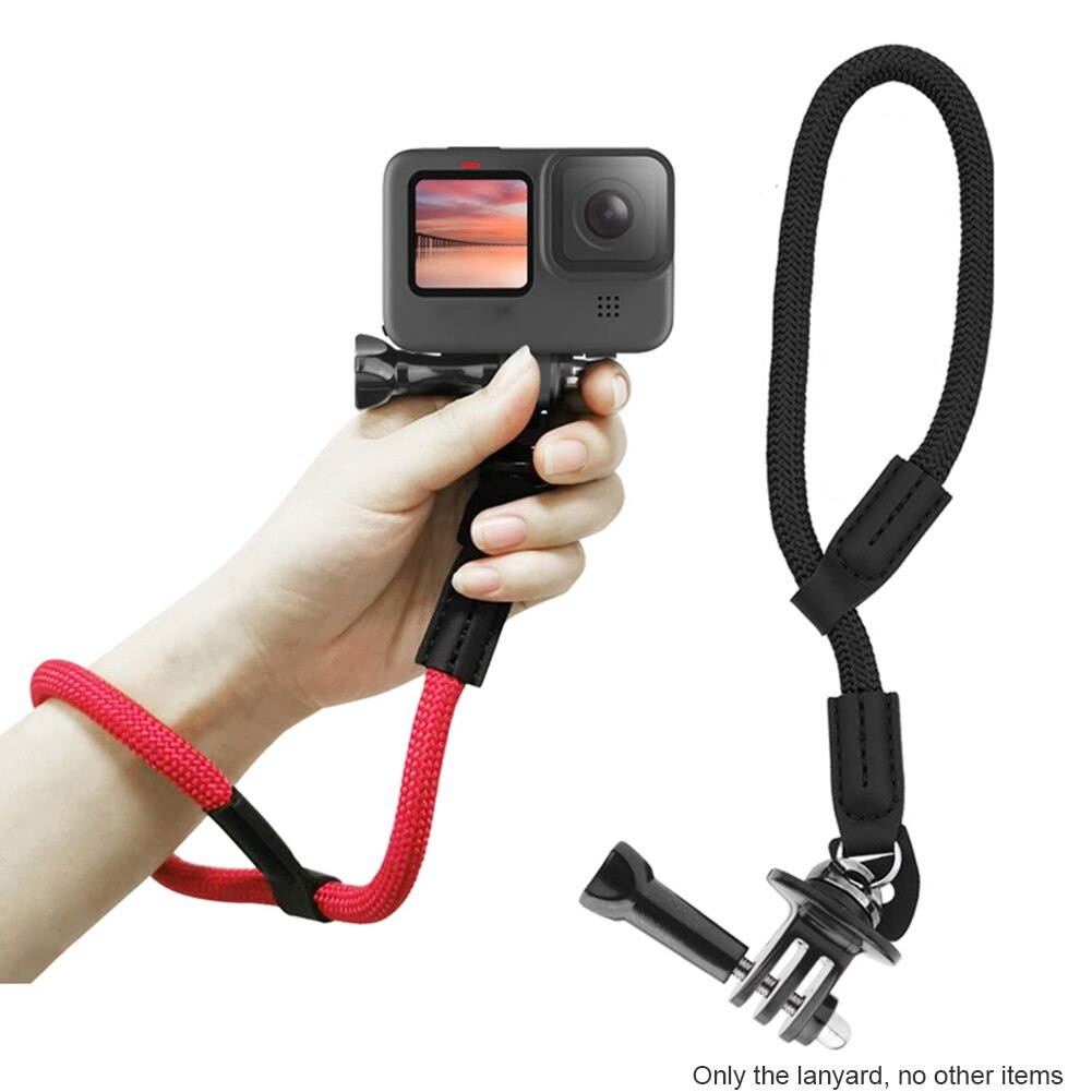 Nylon Handheld Adapter Wear Resistant Multifunction Practical Lanyard Safety Hand Strap Anti Lost For Gopro Hero 9 Sports Camera