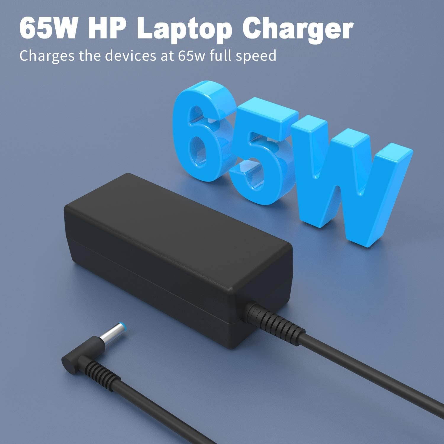 19.5V 3.33A 65W AC Power Adapter Laptop Charger for HP ProBook Charger X360 11 G1 G2 G3 G4 G5 G6 EE,440 G3 G4 G5 G6 G7,450 G3 G4 G5 G6 G7,470 G3 G4 G5,435 G7 440 G1,650 G2 G3 G4 Power Supply Cord